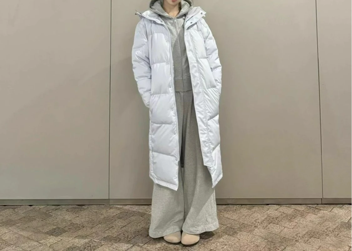 سترة نسائية قطنية متوسطة الطول فوق الركبة 2025 معطف شتوي جديد فضفاض سميك من القطن #3