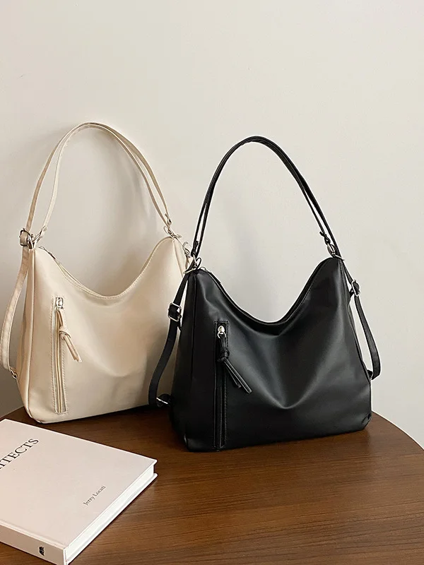 

Модная летняя женская сумка 2029, большая пригородная сумка Capaci, школьная сумка на одно плечо, большая сумка из мягкой искусственной кожи