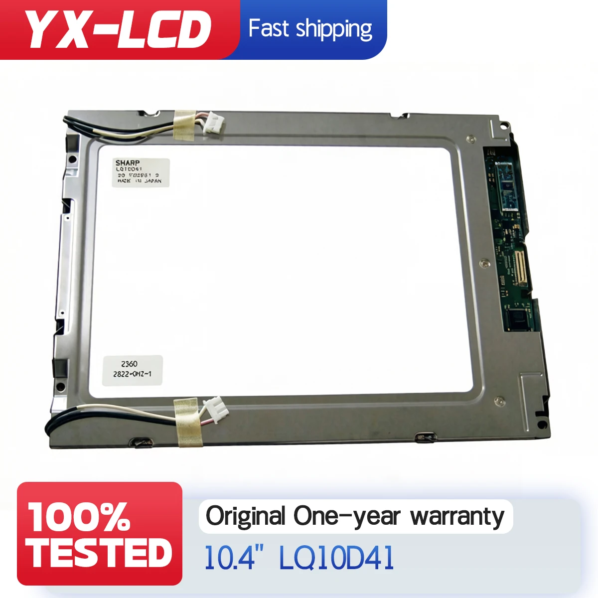 

100% протестированный ЖК-дисплей TFT промышленного класса LQ10D41 640*480, оригинальный ЖК-экран