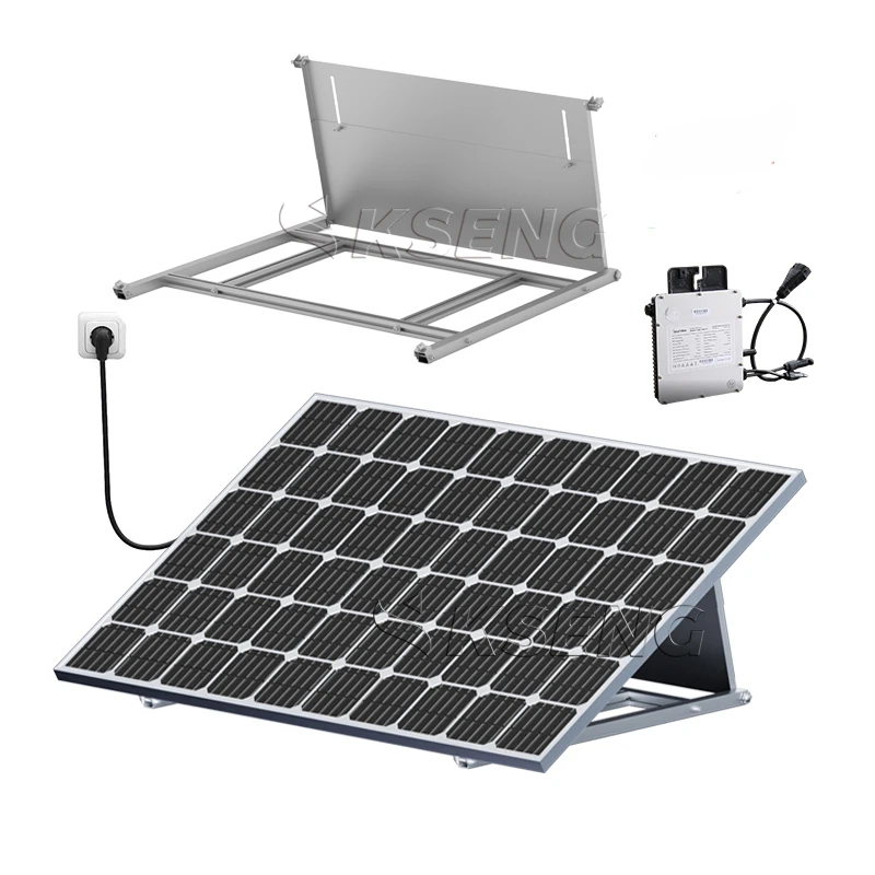 800 Watt Easy Solar Kit Panneau Solaire Plug And Play 800W Eu Warehouse Balcony Power Plant Solar Balcony System