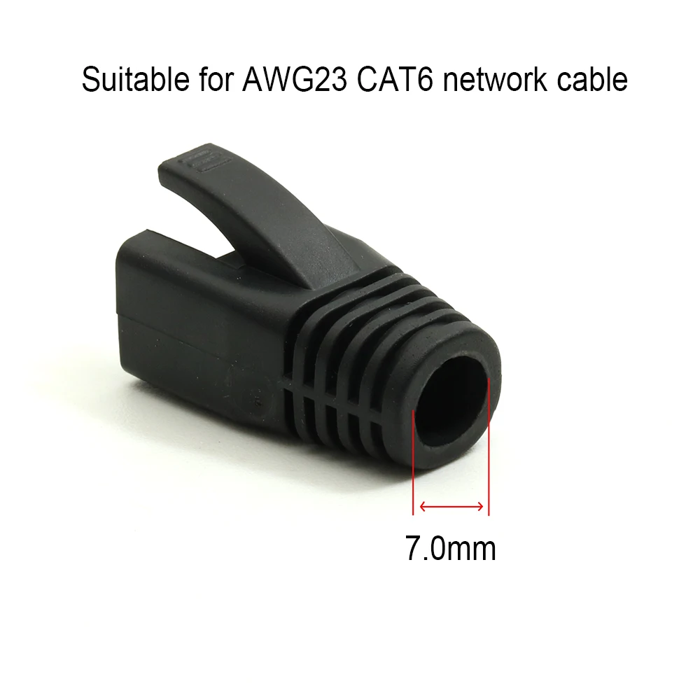 cat6 cat5e cat5 rj45 caps covers connector multicolour boots sheath protective sleeve rj 45 for ethernet cable network