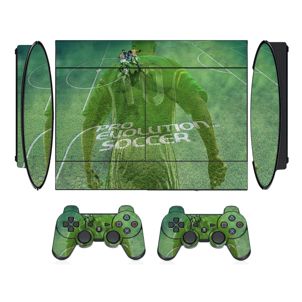 2902 Vinyl Skin Sticker Protector for Sony PS3 Super Slim and 2 Controller Skins Stickers
