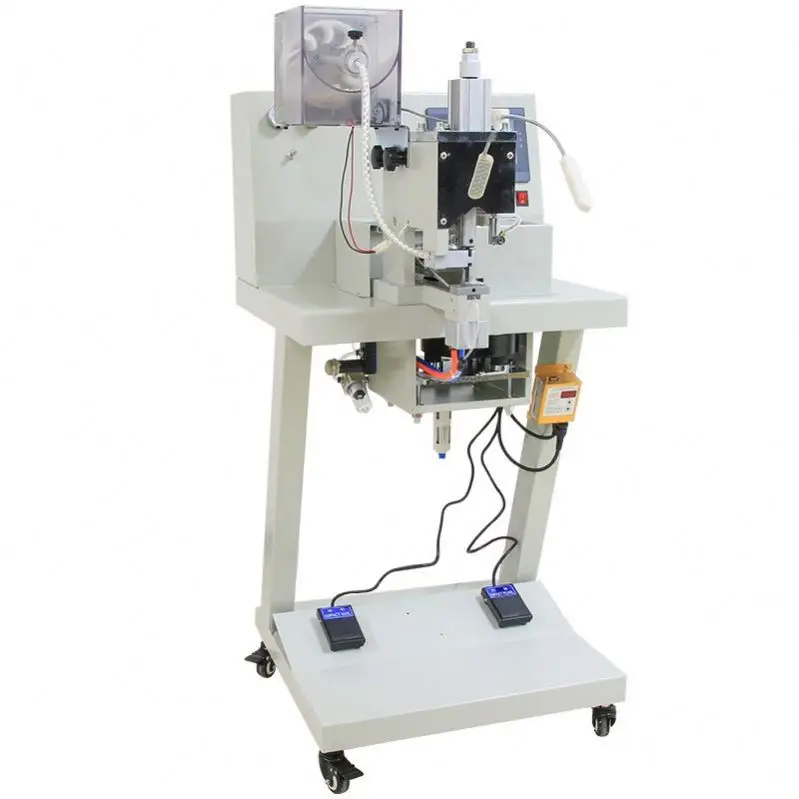 New Sequin Embroidery Bead Centering Needle Machine For Clothes Automatic White Riveting Machine