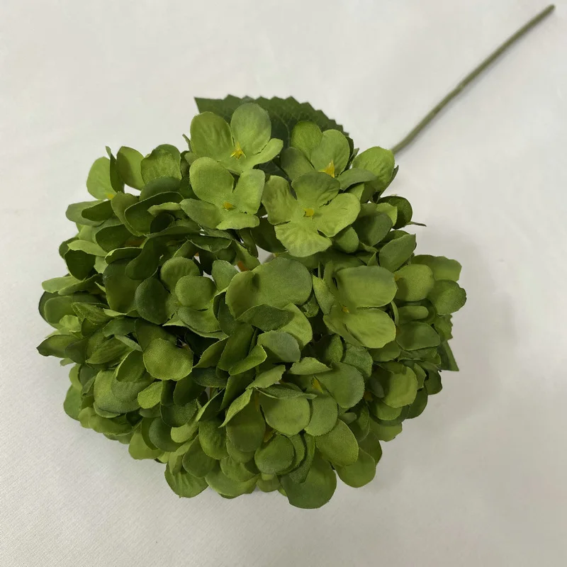 58Cm Kunstbloemen Zijde Hortensia Boeket Realistische Kleurrijke Bruiloft Home Party Woonkamer Tafeldecoratie