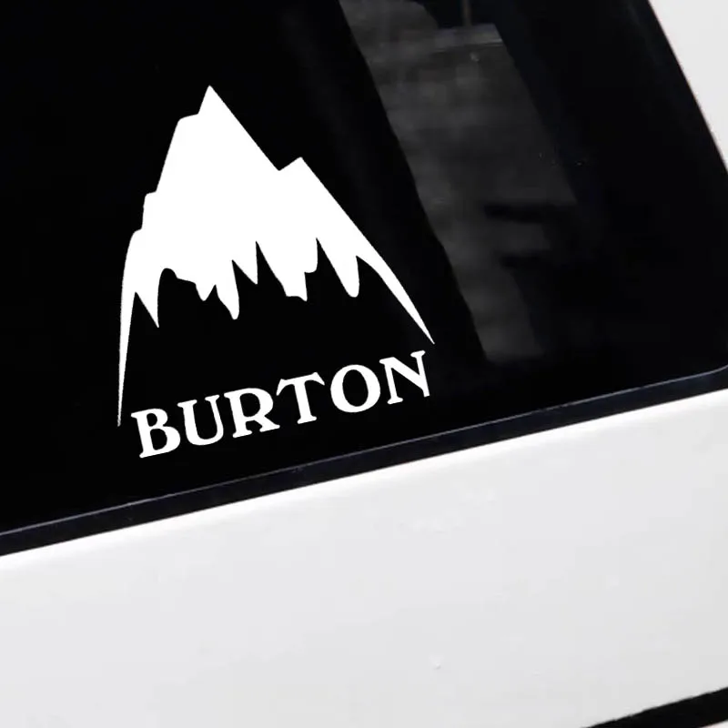 Single Board Ski Stickers Outdoor Camping Modified Car Body Triangular Window Glass Car Decals Waterproof Reflective Sticker
