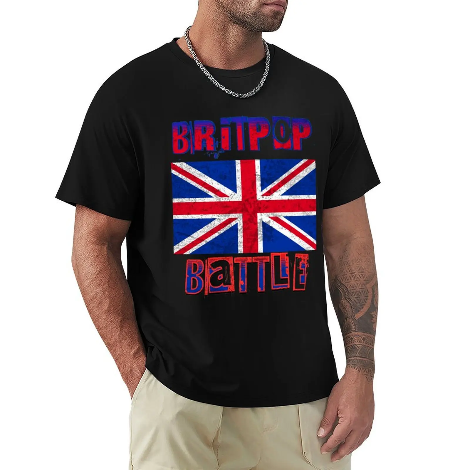 

Britpop T-Shirt vintage funny shirt cotton vintage clothes fruit of the loom mens t shirts