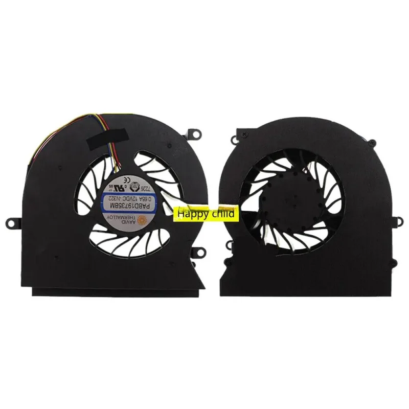 You. FOR MSI GT62VR 6RD GT62VR 6RE GT62VR 7RE Dominator Pro 16L1 16L2 CPU GPU Fan