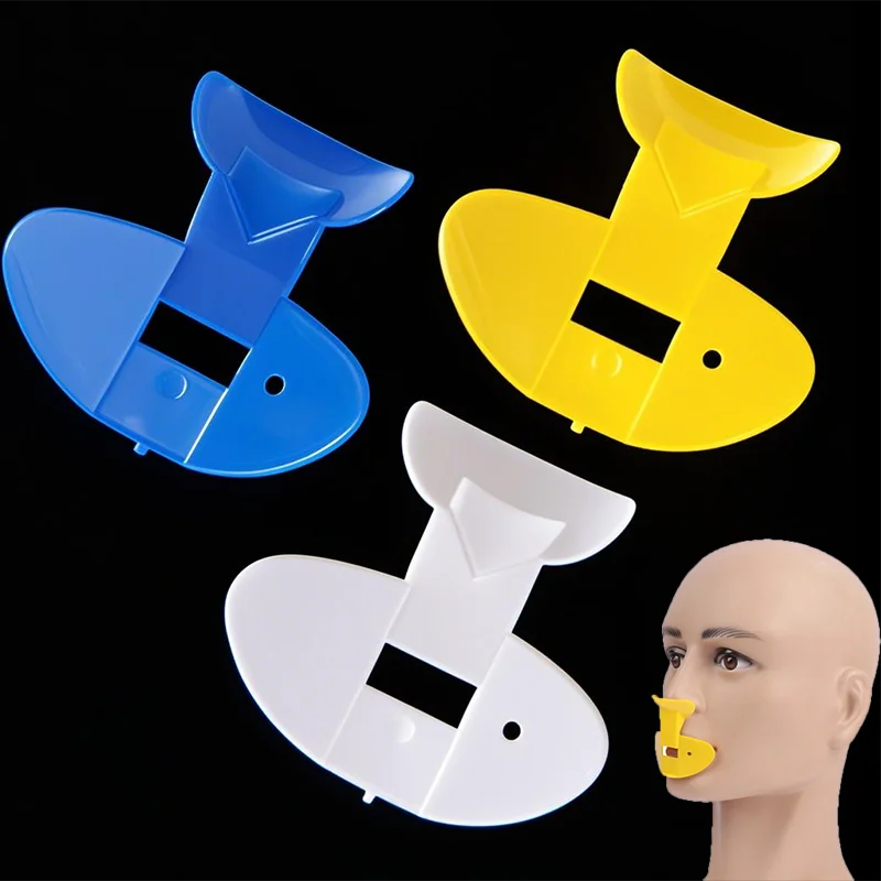 1PCS Nose Whistle Plastic Resonance Dark Blue Hygienic Nasal Flute Clarity Improvement Training For Toddlers For Practice