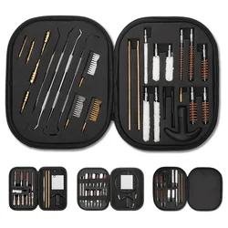 Pistol Cleaning Kit 9mm Gun Cleaning Kits Weapon Cleaning Universal Handgun Pistol Brush Tool Hunting Accessories