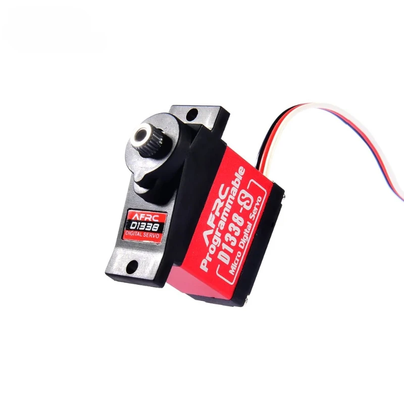

1pcs new AFRC-D1338TG-S 9g 13g Programmable Micro Digital Servo For RC Crawler Car Gearbox Differential Lock Fixed Wing Aircraft