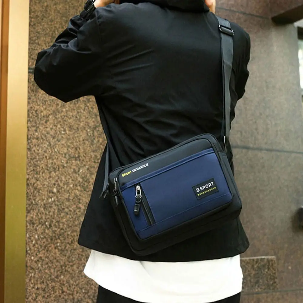 Men Messenger Bags Casual Multifunction Small Travel Bags Waterproof Style Shoulder Fashion Women Crossbody Bags