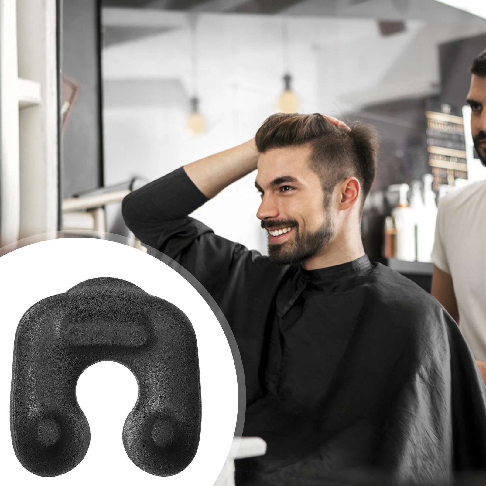 

Пластиковый пенопластовый поднос для поддержки плеч для мытья волос, окрашивания, контейнер для химической завивки, защита одежды, домашний салон