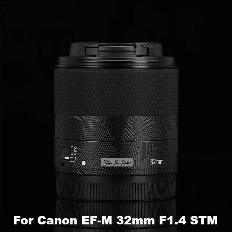 For Canon EF-M 32mm F1.4 STM Anti-Scratch Camera Lens Sticker Coat Wrap Protective Film Body Protector Skin Cover 32 1.4