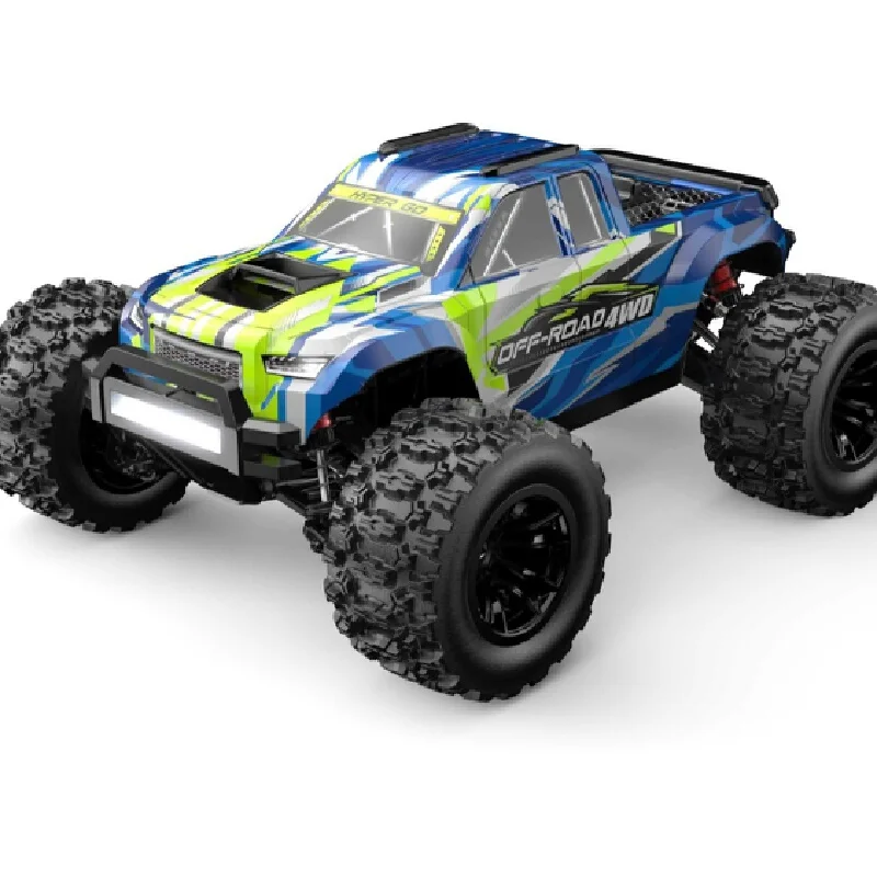 شاحنة RC بدون فرش 14208 1/14 - لعبة الوحش عالية السرعة على الطرق الوعرة 2.4G 4WD للأولاد