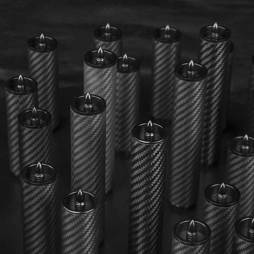 Carbon Fiber Billiard Cue Extension 5cm 10cm 15cm 20cm Pool Cue Extender Telescopic Billiards Accessories