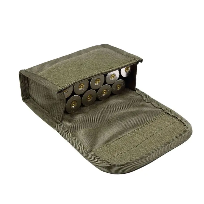 10 Grids Ammo Pouch Tactical Waist Bag 10 Rounds Bags Outdoor Hunting Multi-functional EDC Mag Molle Pouch