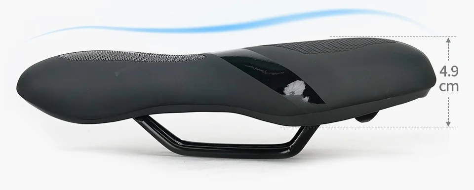 STEPONE Bike Saddle Mountain MTB Road Cycling Cushion Seat Exercise Soft Silicone Gel Shockproof Comfortable Hollow Saddle