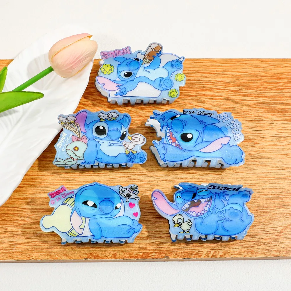 1 Stück/5 Stück Disney-Figur Haarklammer mit Stichmotiv, multifunktionale Haar-Accessoire-Haarklammer