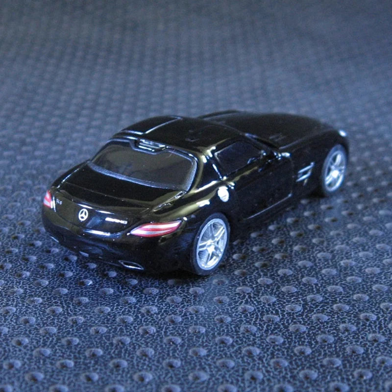 (no box) Original 1:64 Benz SLS AMG Alloy Model Sports Car Souvenir Classic Static Display Collection Toy Gift