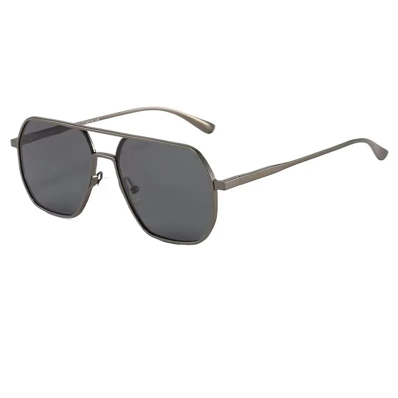 Polarized Sunglasses Men\'s Fishing Color-changing Sunglasses Day Night Dual-use Smart Photochromic