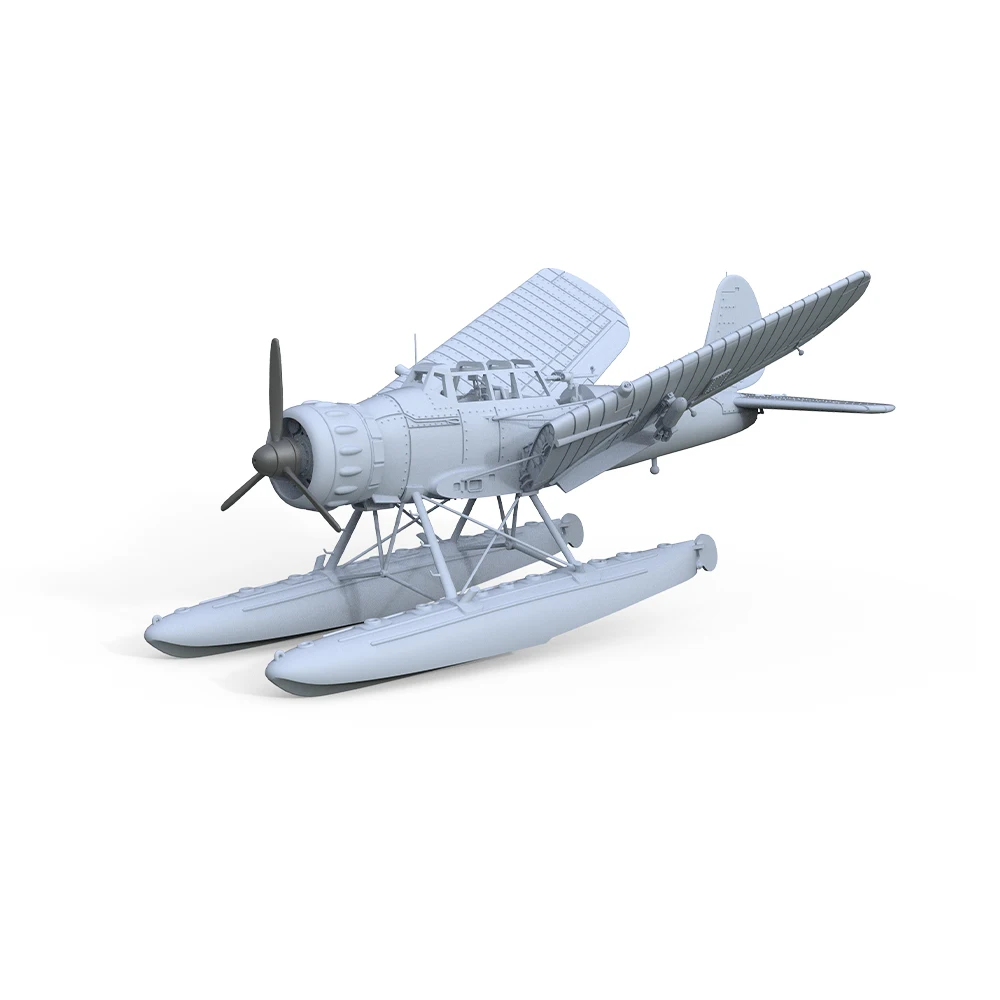 

Yao's Studio LYR503 1/700 Military Model Kit German Navy Arado AR-196 A-1 Light Seaplane Folding Model WWII WAR GAMES