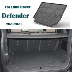 1Set Auto Cargo Kofferbak Mat Voor Land Rover Defender 110 2022 2023 2021 2020 Boot Liner Kofferbak Lade Anti-slip Vloermat Accessoires