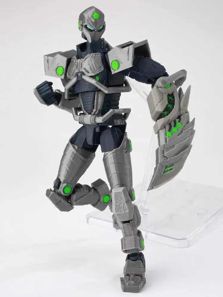 9L3D Geprinte NEWInvincibles Tech Jacker Titan13 Lucky13 Actiefiguur Dummy13 Motorfiets Multi-Gewrichten Collectible Model Speelgoed T13 - afbeelding 2
