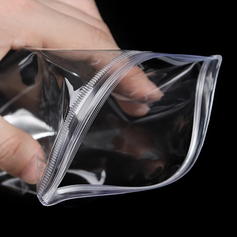 10-150 Stück Mini Klare Schmuck-Aufbewahrungstaschen Tragbare Beutel für die Verpackung von Schmuck, Ringen, Ohrringen, Halsketten für den Schmuck-Einzelhandel – Detail 3
