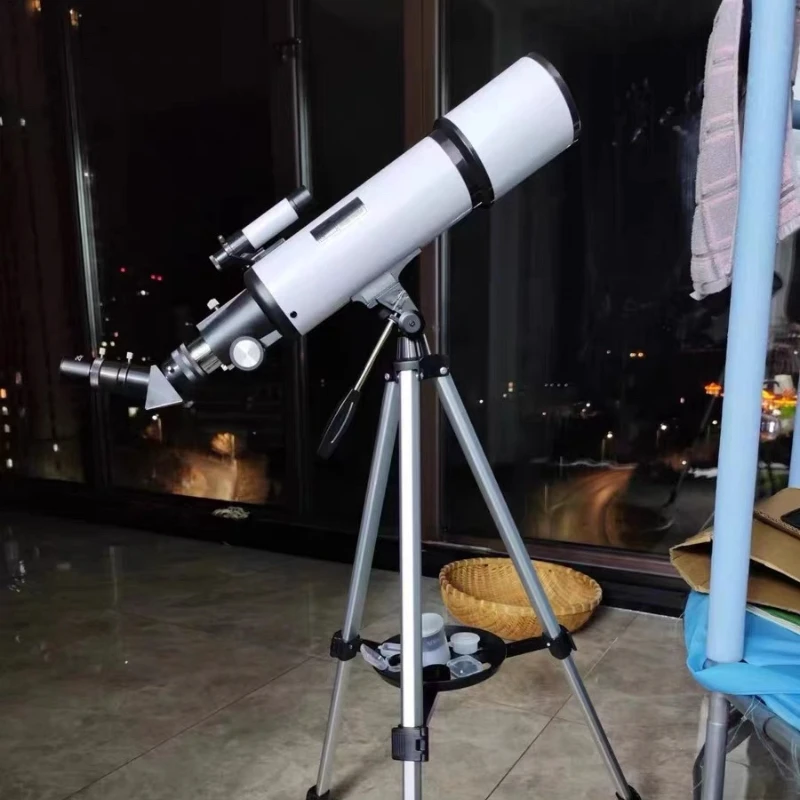 

Астрономический телескоп 80600 с большим увеличением, телескоп для наблюдения за звездами высокой четкости, 80 мм, большая диафрагма, фокусное расстояние 600 мм