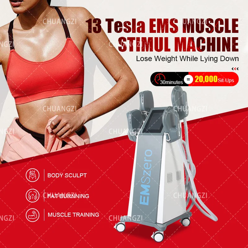 EMS 6500W Muscle Stimulate EMSzero Fat Removal Ems Body Muscle Sculpt Machine Weight Lose Machine