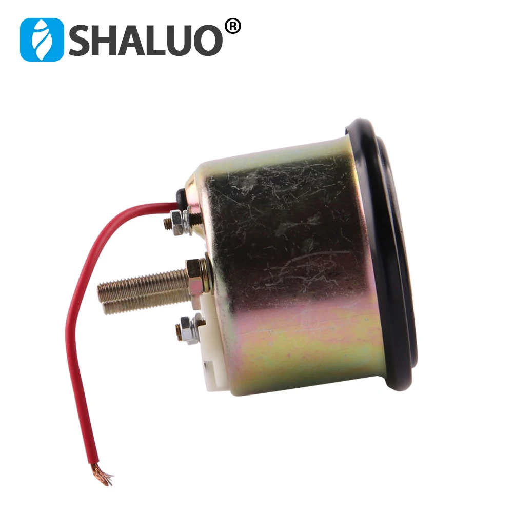 DC12V 24V Diesel Generator Fuel Level Gauge Llight 55MM Size Match With liquid float Oil Level Sensor