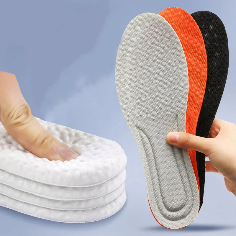 

1 Pair Breathable Mesh Insoles Wormwood Deodorant Memory Foam Shoe Insole Foot Care Inserts Can Cut Size Shoe Pad Accessories
