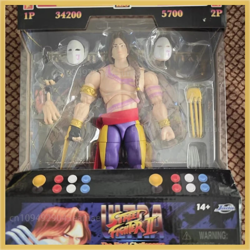 

New In Stock Original Jada STREET FIGHTER The Final Challengera Vega Anime Figure STREET FIGHTER 6 Balrog Doll Toys Kids Gift