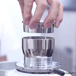 Coffee Beans Grinder Hopper For Fiorenzato F64/F83/F4E GALILEO Q18 Grinder Stainless Steel