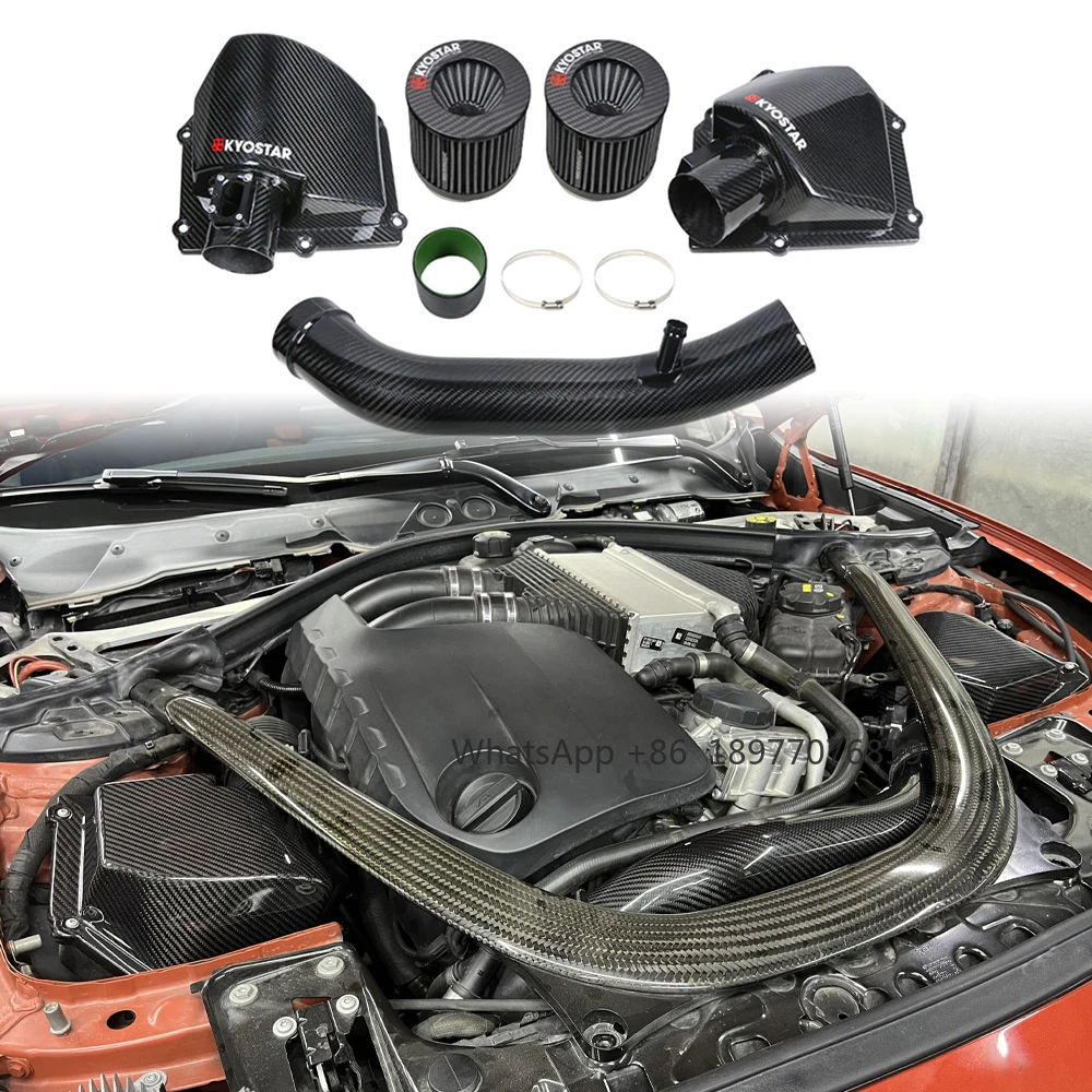 

High Quality Carbon Fiber Air Intake System For BMW M3 M4 S55 3.0T