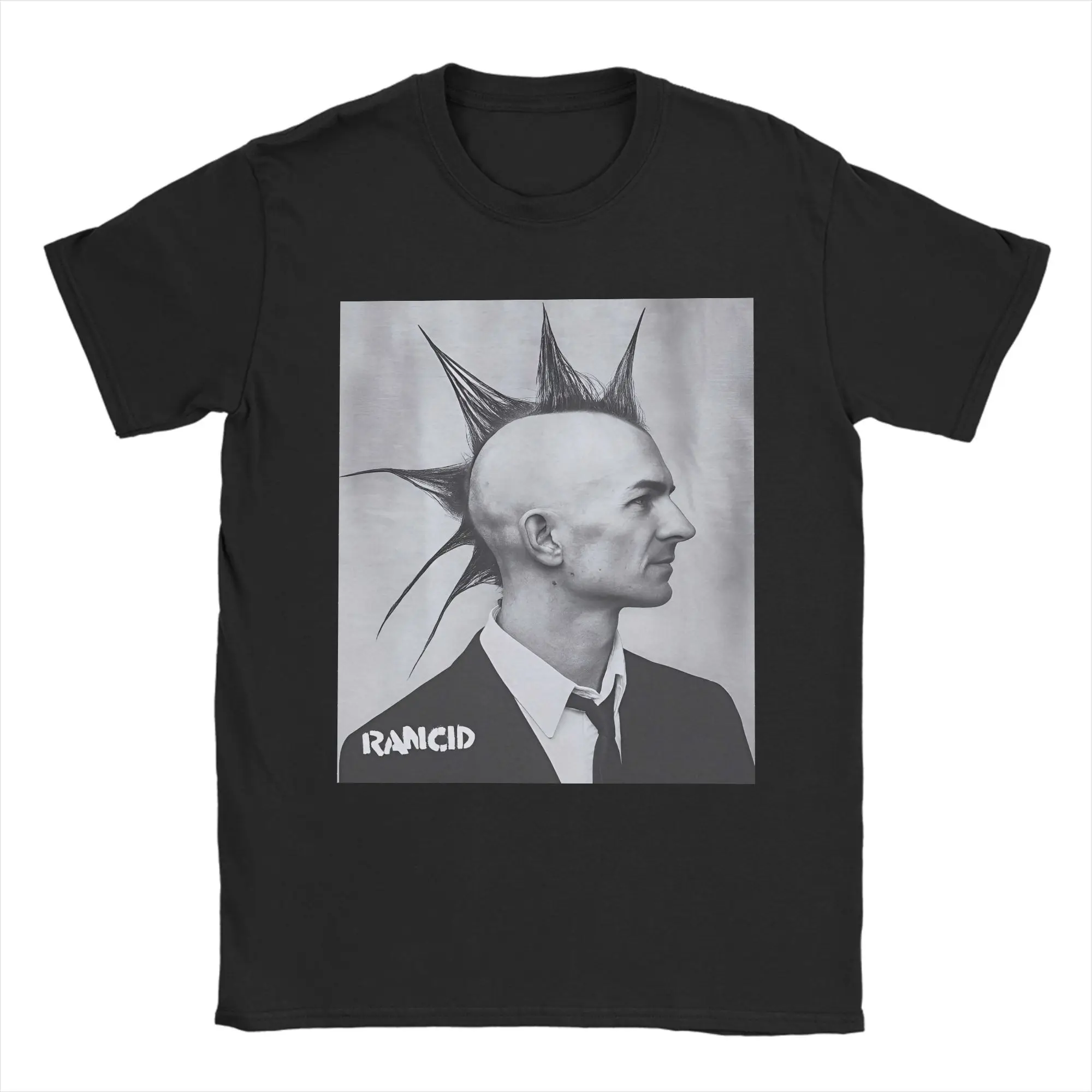 

Rancids T Shirts Men's Cotton Novelty T-Shirts Round Neck Band Tees Short Sleeve Clothes Graphic Printed