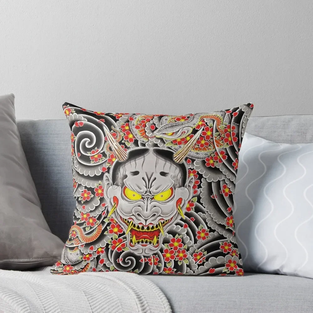 

Goro Majima's Hannya Yakuza 0 Throw Pillow Sitting Cushion Decorative Sofa Cushion Pillowcases Bed Cushions Pillow