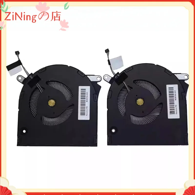 

Laptop CPU Cooling Fan for HP ENVY 14-EB TPN-Q252 Fan M38796-001