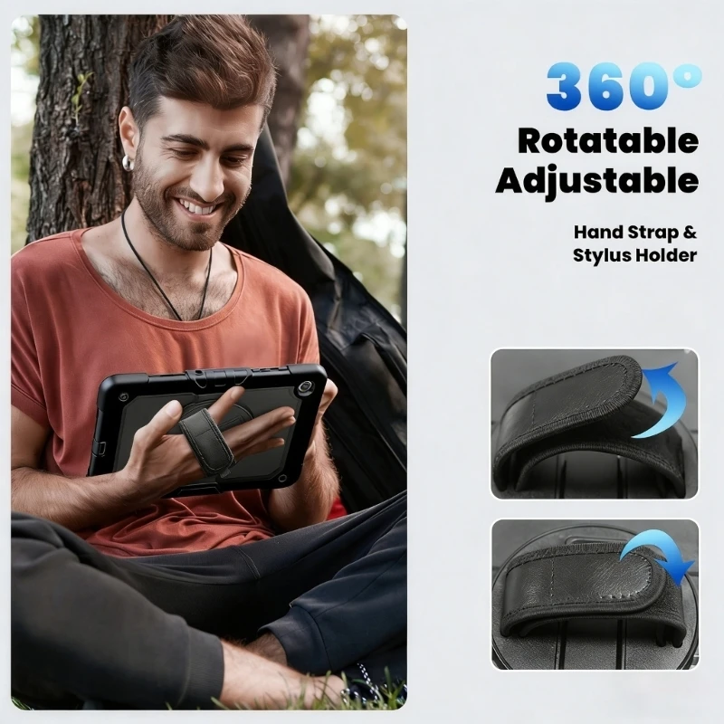 P5EA Shock Absorbing Protective Cover Offering 360 Degree Rotating Base