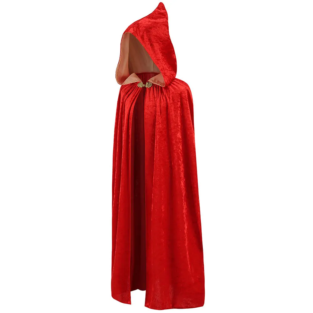 Children's Hooded Cape King Cloak for Halloween Party