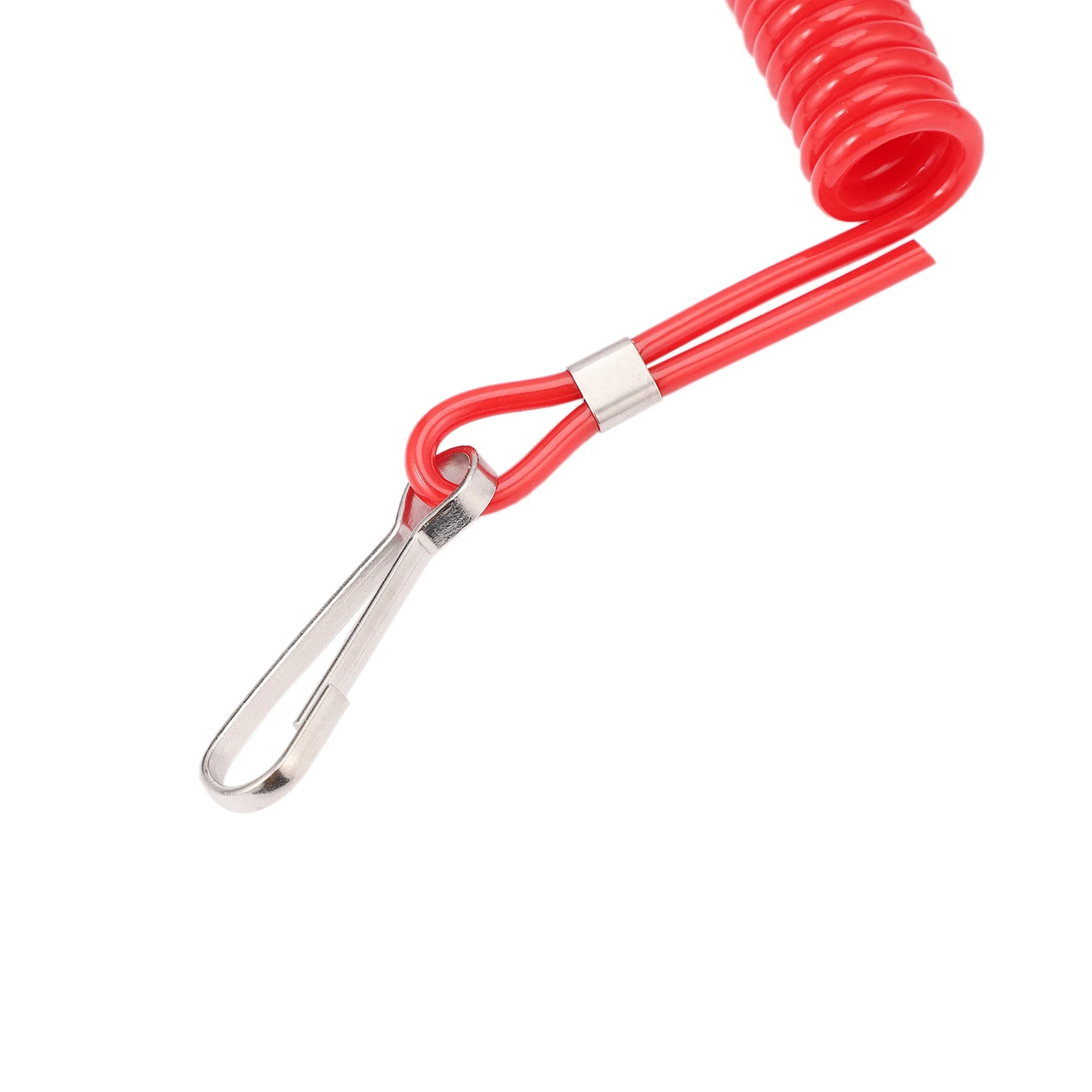 

4 Safety Ropes For Yamaha PWC Jet Ski Wave Runners Stop Killing TPU + PVC Red Ignition Key Floating Safety Rope