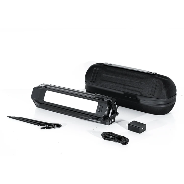 Tragbare Lumen-LED-Campingleuchte im Großhandel mit klappbarem Ständer und Stativturm