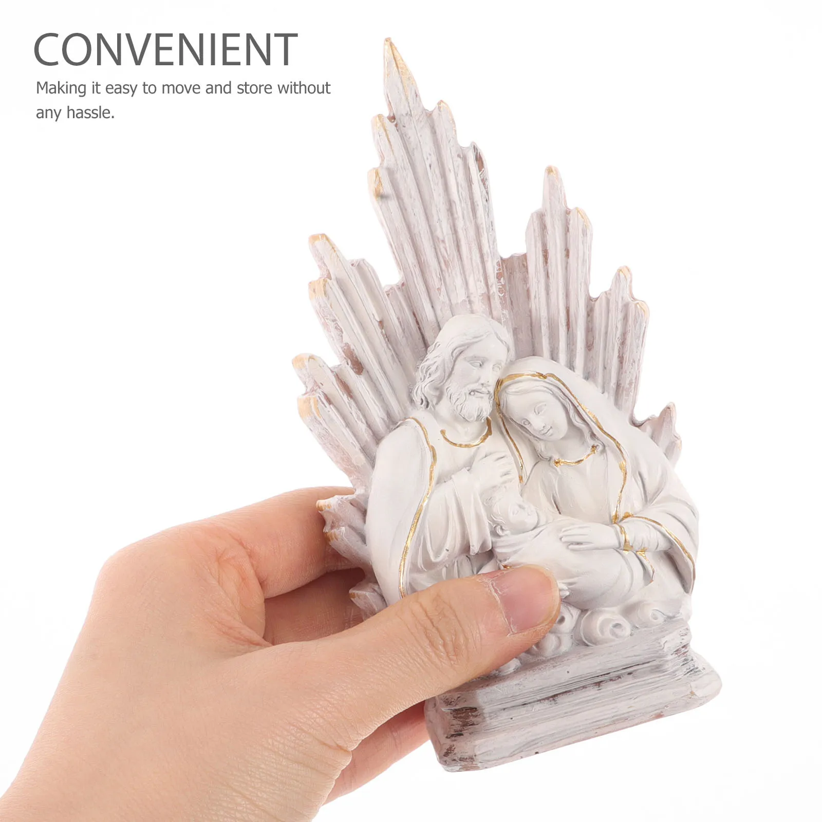

Cozy Family Resin Decor Statue Craft Chinese Decorative Sculpture Decoration for Home Figurines