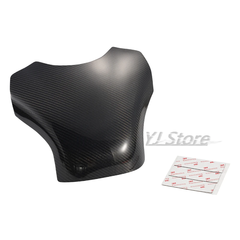 Fit For Yamaha YZF R1 2009 2010 2011 2012 2013 2014 Motorcycle Carbon Fibre Fuel Tank Shelter Protect Carbon Fiber Cover