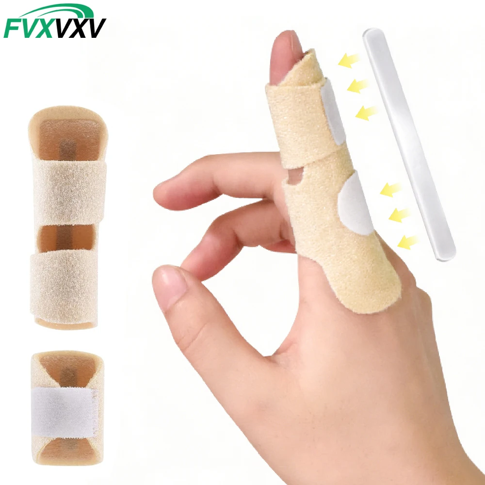 1PCS Finger Splints Trigger Finger Splint Mallet Finger Splint Finger Brace for Injury Sprain Finger Straightener Finger Splint