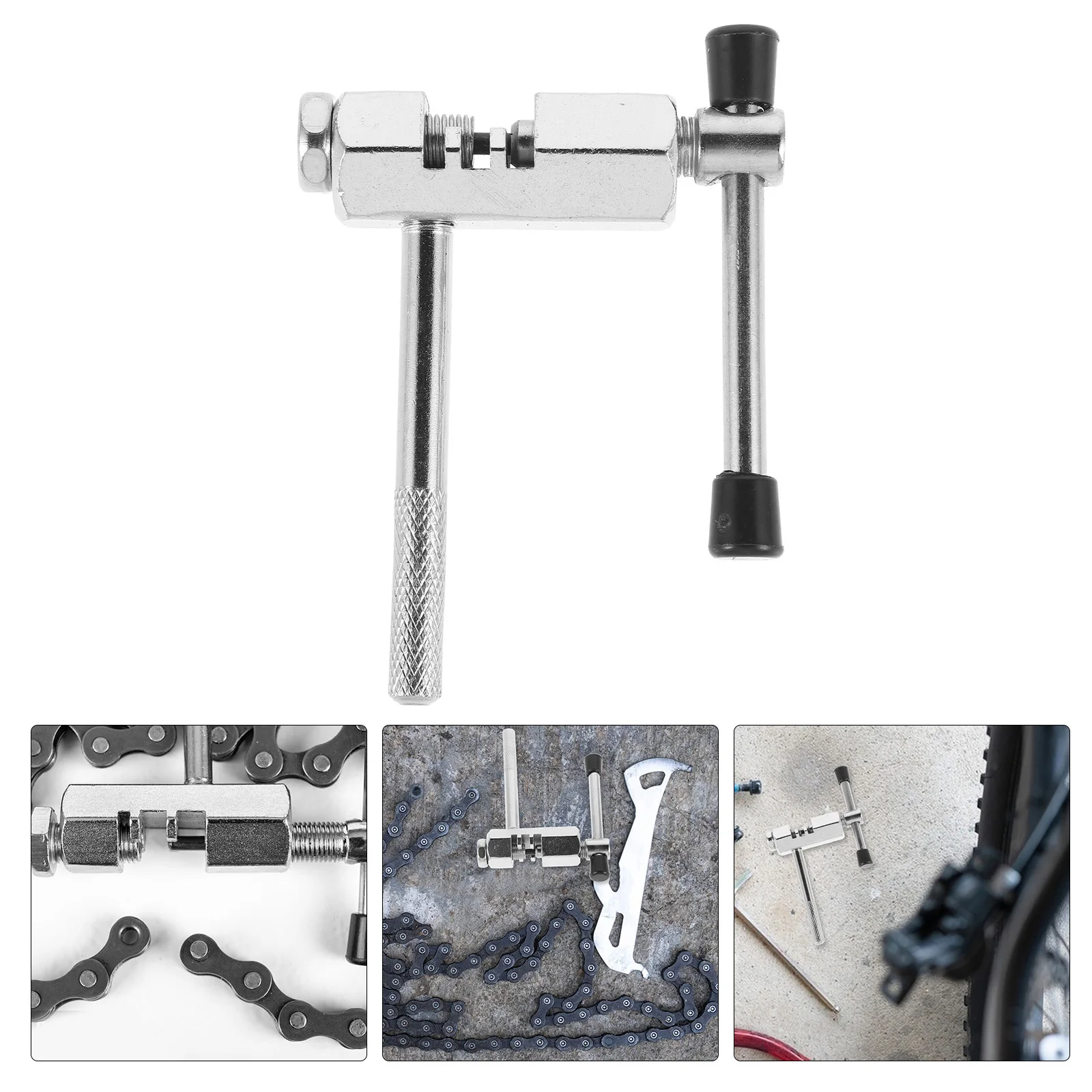 

Bike Adjuster Tool Durable Motorcycle Chain Disassembly Repair Compact Chain Adjustment For Bicycle Motorbike Maintenance Tool