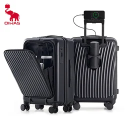 Oiwas Rolling Luggage Suitcase Wear-Resistant Travel bag on wheel 20 inch Silent Spinner Wheels Trolley Luggage Business Trip