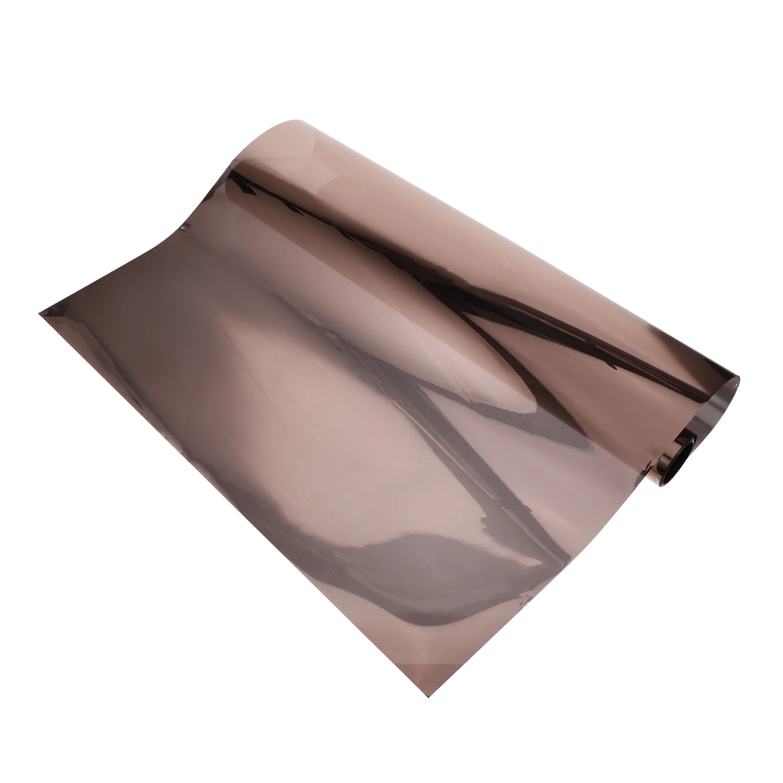 

50cmx500cm Insulation Film Heat Reflecting Sun Blocking Frosted One Way Privacy Glass Tint Jazz Tea Silver 50x100cm UV