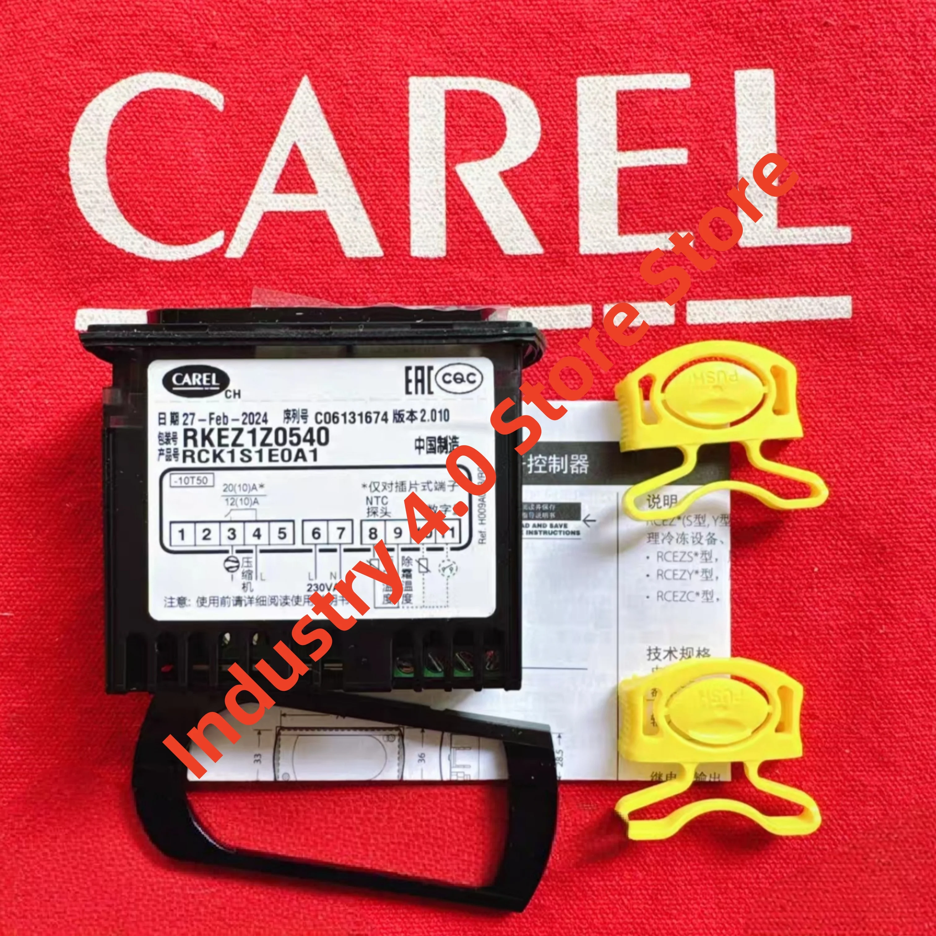 Novo controlador de temperatura RKHI1E0506 RCHIS0H011K