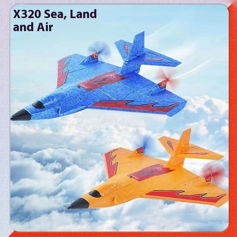 Rc Plane Mini X320 Remote Control Fighter Epp Foam Fall Resistant Aircraft Model Children'S Toy Birthday Gift